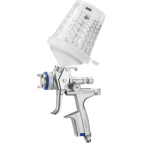 5000 B RP Nozzle 1.2 W RPS Paint Spray Gun with Multi-Purpose Cup, 1/4" NPT Air Inlet, 10.24 CFM, 0.3 L/0.6 L/0.9 L Capacity, 0.17 PSI D. Morneault & Fils