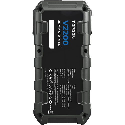 Survolteur, banque d'alimentation et lampe de poche V2200 D. Morneault & Fils