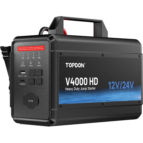 V4000 HD 12V/24V 4000A Jump Starter D. Morneault & Fils