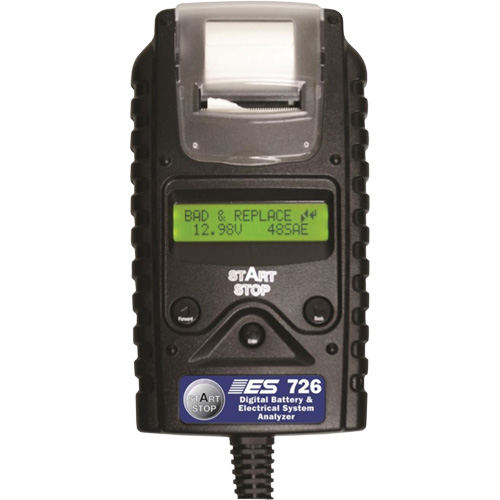 Digital Battery & Electrical System Analyzer with Printer D. Morneault & Fils