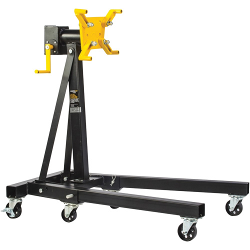 Support pour moteur pliant avec t&ecirc;te pivotante avec capacit&eacute; de 1250 lb, 42-3/4" h D. Morneault & Fils