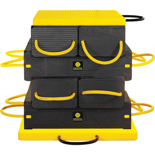 10-Piece CribLok Composite Cribbing System Kit D. Morneault & Fils