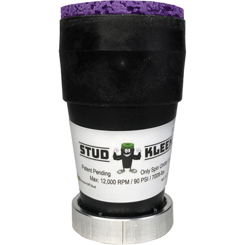 STUD KLEEN Impact-Driven Hub, Stud & Wheel Cleaning Tool D. Morneault & Fils