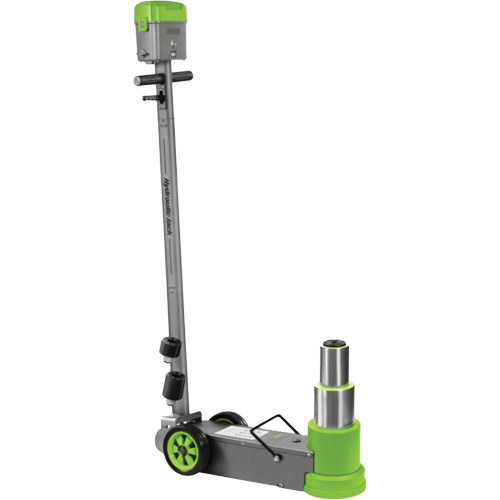 Cric &eacute;lectrique pour camions lourds, 25 tonnes/50 tonne(s), Air comprim&eacute;/hydraulique D. Morneault & Fils