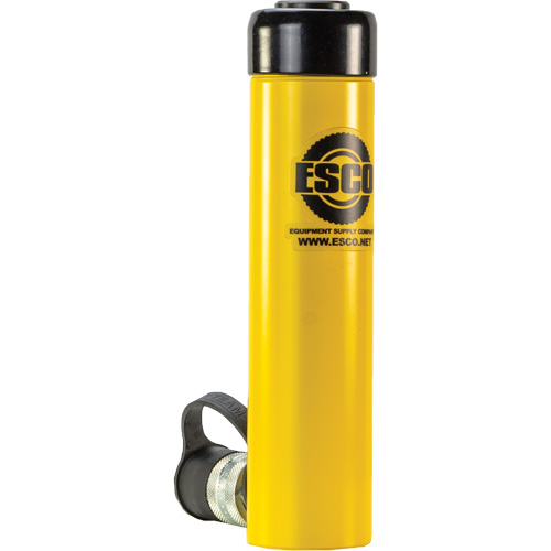 Single Acting Cylinder Hydraulic Ram, 6.13" Stroke, 10 Tons Capacity, 10,000 PSI D. Morneault & Fils