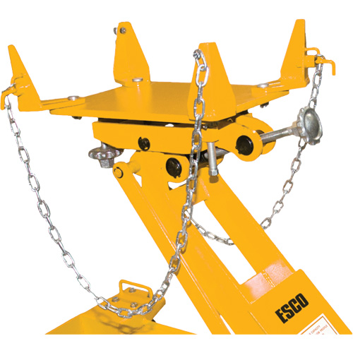 Yellow Jackit Transmission Jack, 2.2 Ton(s) Lifting Capacity D. Morneault & Fils