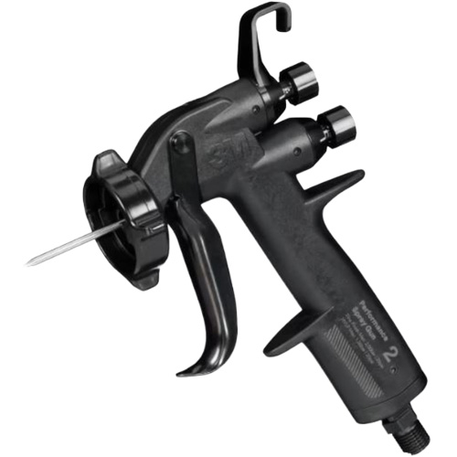 Pistolet pulv&eacute;risateur Performance 2 avec vanne de contr&ocirc;le du d&eacute;bit d'air, 13 pi³/min D. Morneault & Fils