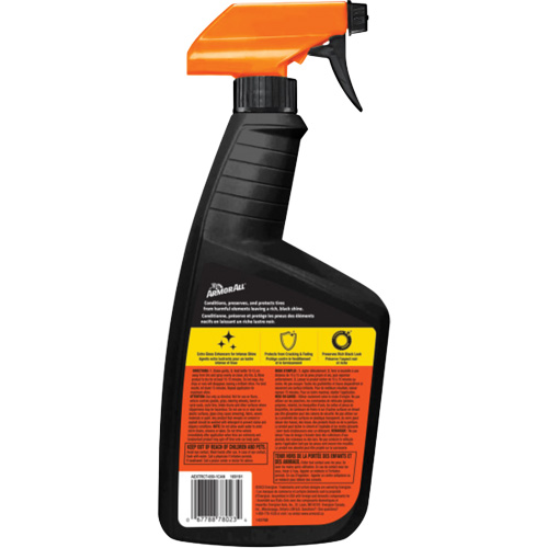 Lustrant pour pneus en vaporisateur Extreme D. Morneault & Fils