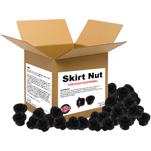 100-Piece Graphite-Coated Skirt Nuts for Pilot Hub Wheels D. Morneault & Fils