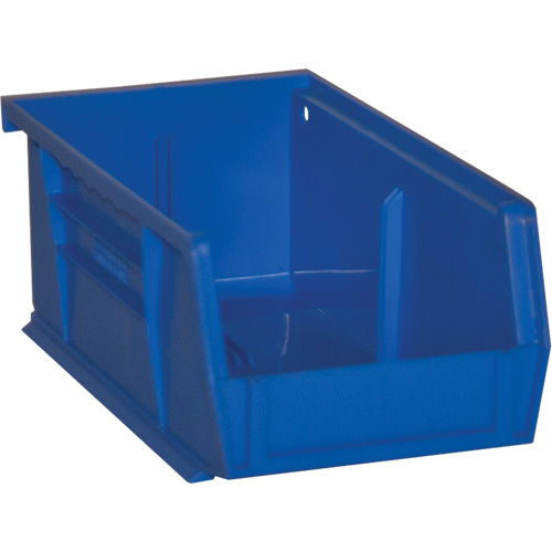 Hook-On Bins, 4" W x 3" H x 7" D, Blue, 10 lbs. Capacity D. Morneault & Fils