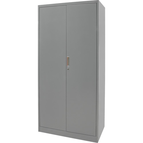 Armoires de rangement Hi-Boy, Acier, 4 Tablettes, 72" h x 36" la x 18" P, Gris D. Morneault & Fils