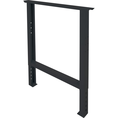 Industrial Duty Leg for Workbench, Steel, 30" D x 34" H, Single D. Morneault & Fils