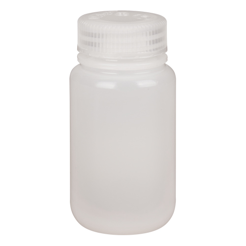Wide-Mouth Bottles, Round, 4 oz., Plastic D. Morneault & Fils
