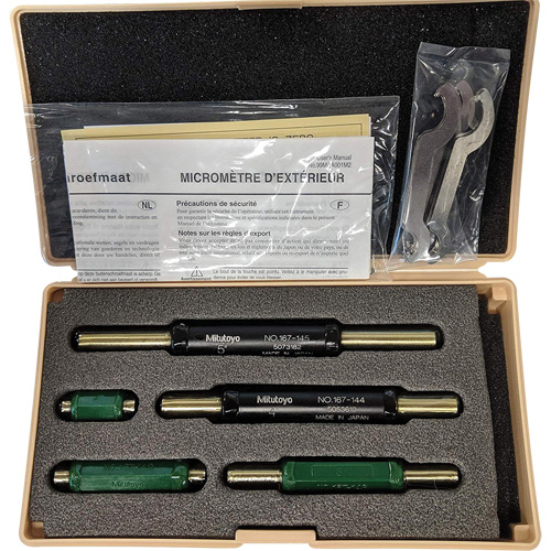 5-Piece Micrometer Pin Setting Standard Set D. Morneault & Fils