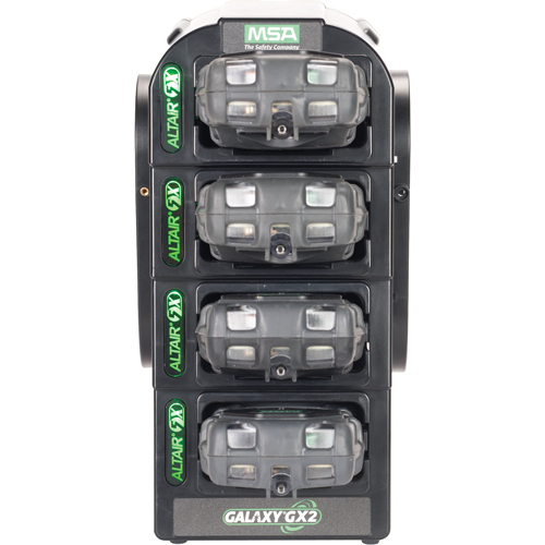 Chargeur &agrave; appareils multiples Galaxy GX2 pour Altair 5X, Compatible avec D&eacute;tecteur de gaz de la famille MSA Altair D. Morneault & Fils
