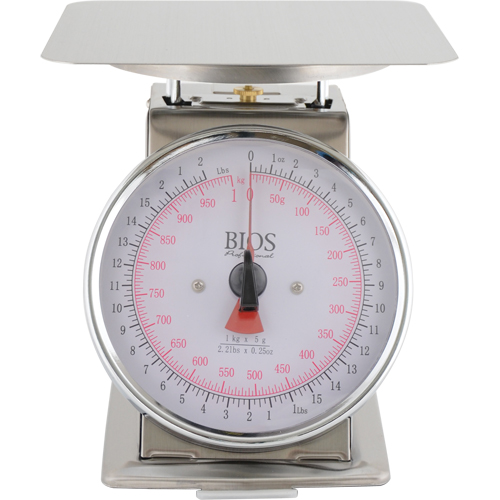 Balance &agrave; plateau sup&eacute;rieur, Capacit&eacute; 2,2 lb / 1 kg, Graduations 5 g / 0,25 oz D. Morneault & Fils