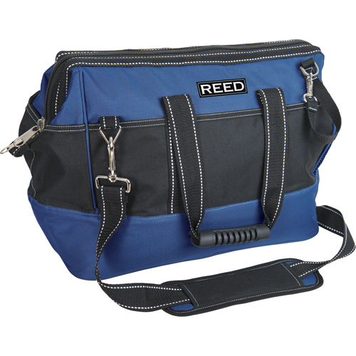 Industrial Tool Bag, Polyester, 33 Pockets, Black/Blue D. Morneault & Fils