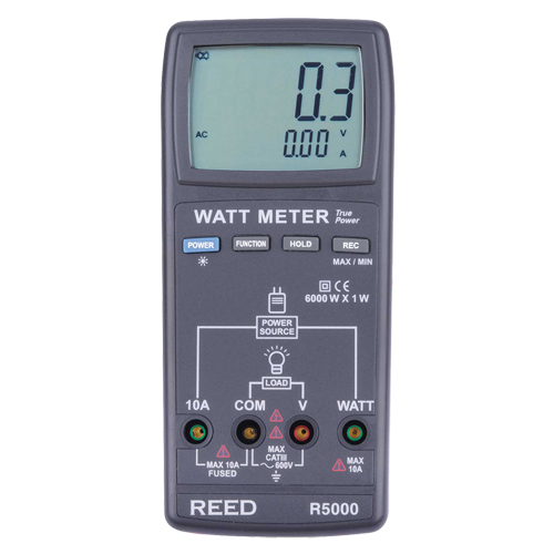 Wattm&egrave;tre v.e.v. avec certificat de calibration D. Morneault & Fils