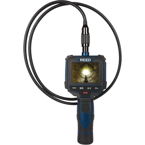 Cam&eacute;ra d'inspection endoscope enregistrable, 2,5" Affichage, 640 x 480 pixels, 8 mm (0,31") T&ecirc;te de cam&eacute;ra D. Morneault & Fils