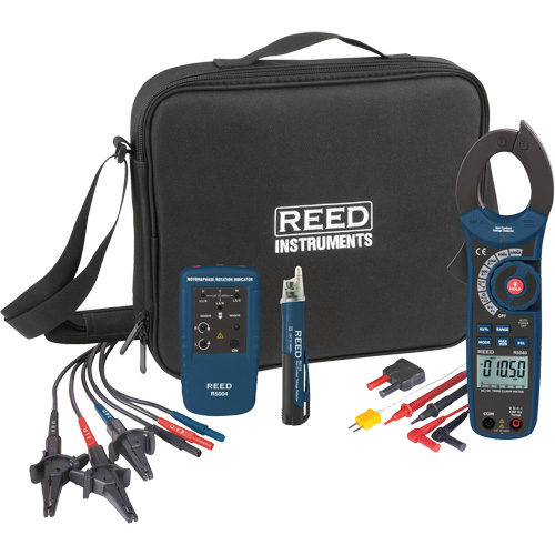 Phase Rotation/Clamp Meter Kit  D. Morneault & Fils
