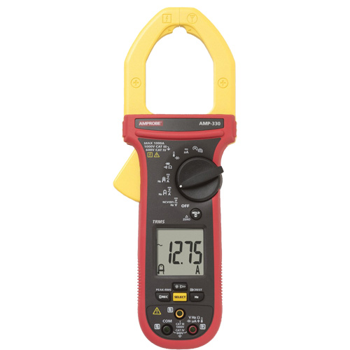 AMP-330 Motor Maintenance TRMS Clamp Meter, AC/DC Voltage, AC/DC Current D. Morneault & Fils