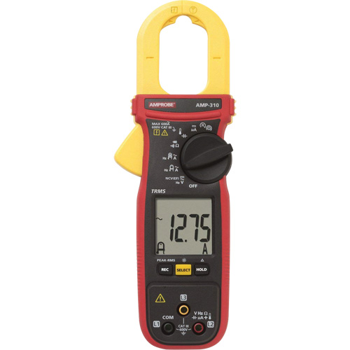 AMP-310 Motor Maintenance TRMS Clamp Meter, AC/DC Voltage, AC Current D. Morneault & Fils