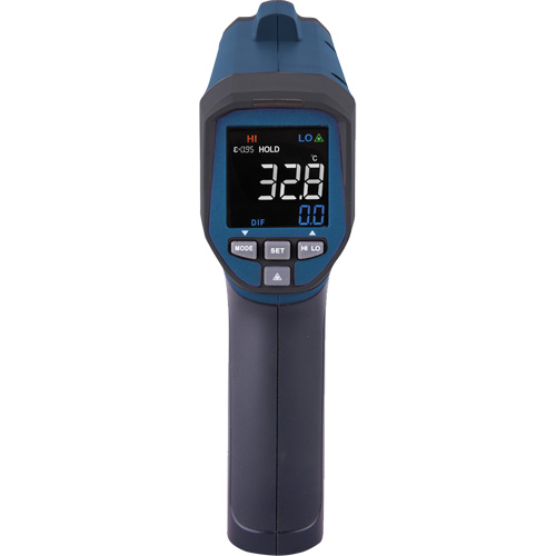 Professional Infrared Thermometer, -26 - 1472° F ( -32 - 800° C ), 30:1, Adjustable Emmissivity D. Morneault & Fils