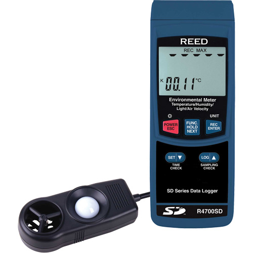 Data Logging Environmental Meter D. Morneault & Fils