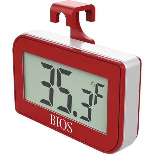 Fridge/Freezer Thermometer, Non-Contact, Digital, -4-122°F (-20-50°C) D. Morneault & Fils