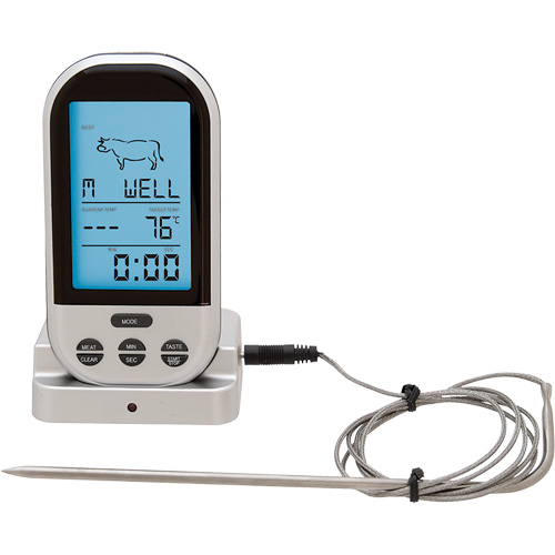 Wireless Meat & Poultry Thermometer, Contact, Digital, 32-482°F (0-250°C) D. Morneault & Fils