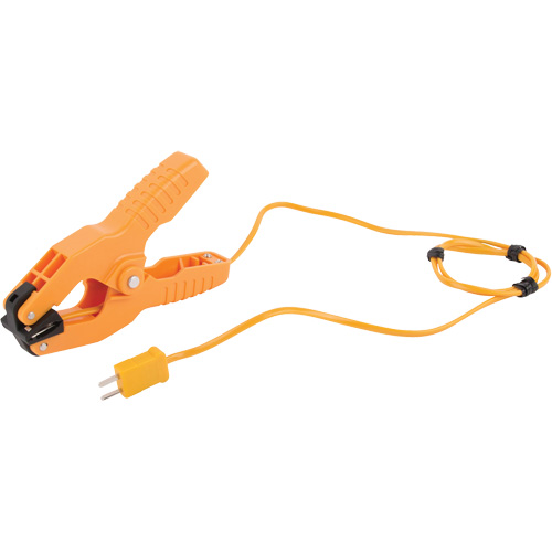 Type K Pipe Clamp Thermocouple Probe, 200 °C (392°F) Max. Temp. D. Morneault & Fils