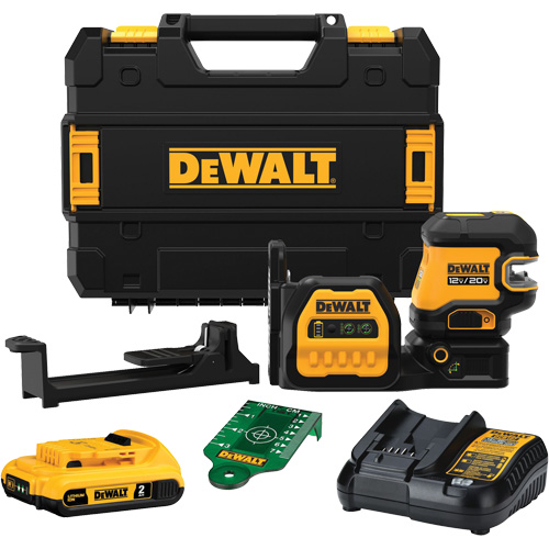 20V MAX* 5 Spot Green Line Laser Kit D. Morneault & Fils