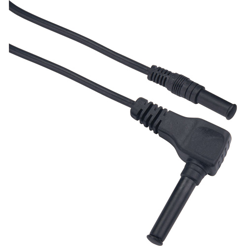 Black Test Lead for R5002 High Voltage Insulation Tester D. Morneault & Fils