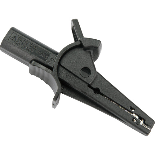 Black Alligator Clip for R5002 High Voltage Insulation Tester D. Morneault & Fils