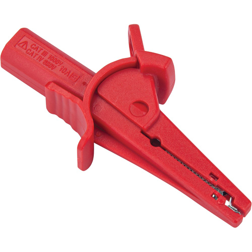 Red Alligator Clip for R5002 High Voltage Insulation Tester D. Morneault & Fils