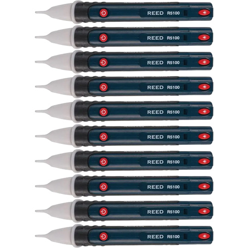 Non-Contact Voltage Detector with Flashlight, 24 VAC - 1000 VAC, Display & Sound Alert D. Morneault & Fils