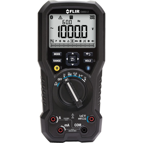 Industrial Digital Multimeter with METERLiNK&reg;, AC/DC Voltage, AC/DC Current D. Morneault & Fils
