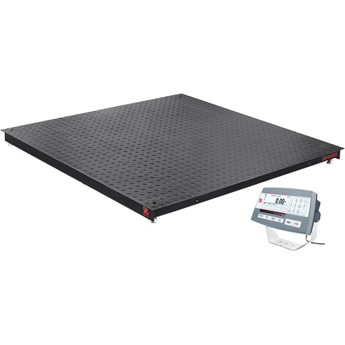 DEFENDER 5000 Floor Scale, 2500 lbs. Capacity, 48" W x 48" L D. Morneault & Fils