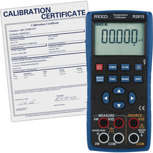 Temperature Calibrator with Traceable Certificate D. Morneault & Fils