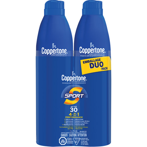 Sport&reg; Water Resistant Sunscreen, SPF 30, Aerosol D. Morneault & Fils