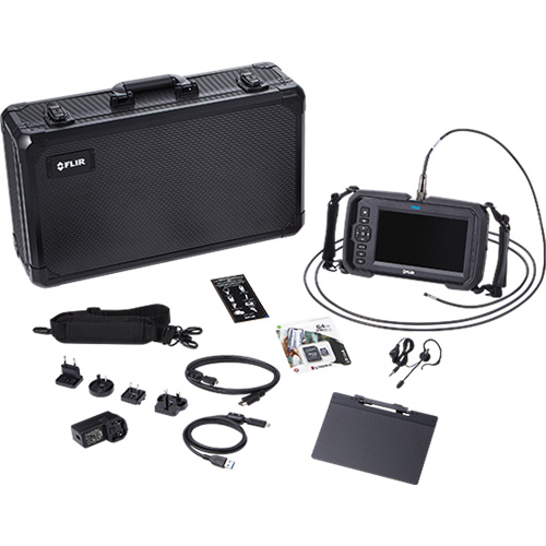 High-Performance Videoscope Kit with Dual HD Camera & Long Camera Probe, 1280" L x 720" W Display, 1024 x 600 pixels, 4.9 mm (0.19") Camera Head D. Morneault & Fils