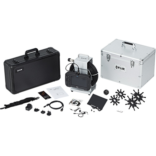High-Performance Videoscope Kit with Camera Probe & Plumbing Spool D. Morneault & Fils