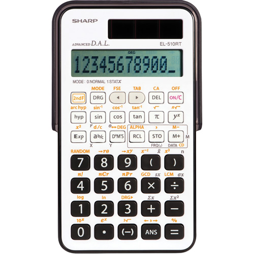 Calculatrice scientifique EL510RTB avec 169 fonctions D. Morneault & Fils
