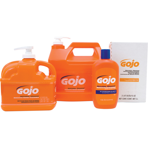 Nettoyant &agrave; mains Natural Orange, Cr&egrave;me, 414 ml, Bouteille, Agrumes/Orange D. Morneault & Fils