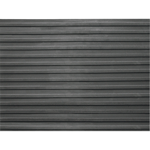 Tapis standard no 381, Couloir, 4' x 150' x 1/8", Noir D. Morneault & Fils