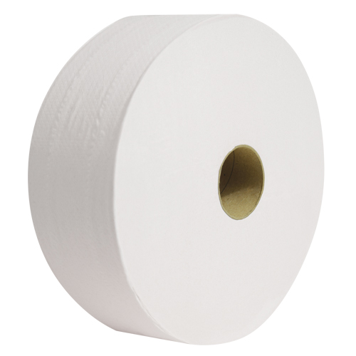 Papier hygi&eacute;nique Pro Perform, Rouleau G&eacute;ant, 2 Pli, Longueur 1400', Blanc D. Morneault & Fils