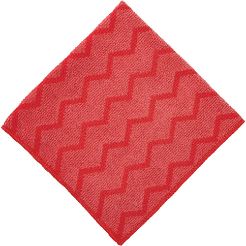 Chiffon de nettoyage Hygen , Microfibre, Rouge D. Morneault & Fils
