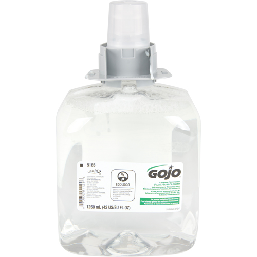 TFX Green Certified Hand Soap, Foam, 1250 ml, Unscented D. Morneault & Fils