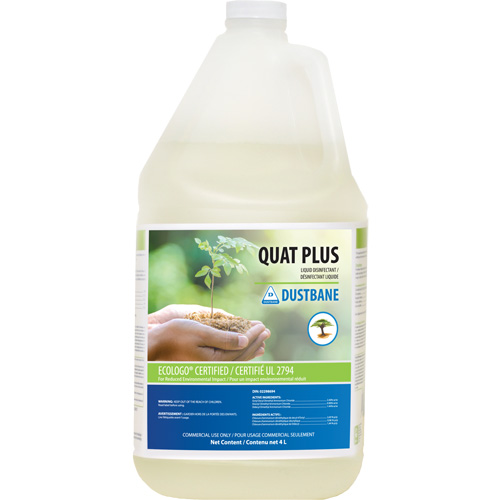 Quat Plus - Disinfectants & Cleaners, 4 L, Jug D. Morneault & Fils