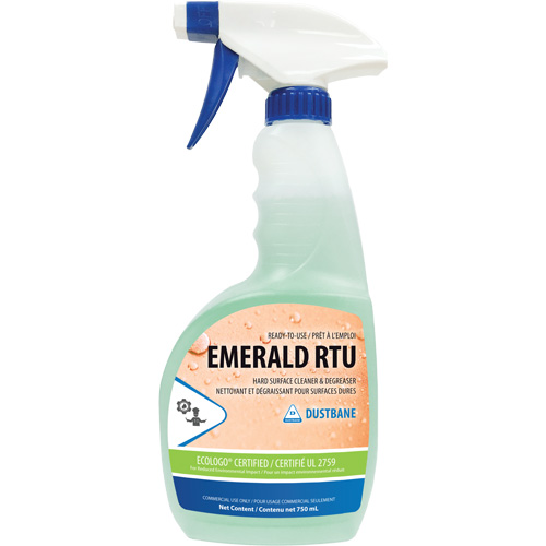 D&eacute;sinfectants et nettoyants Emerald, 750 ml, Bouteille &agrave; g&acirc;chette D. Morneault & Fils